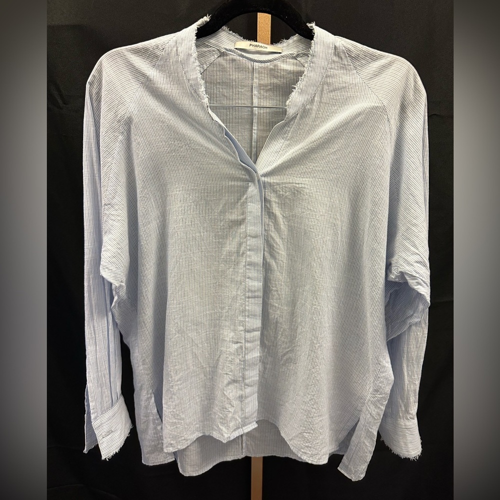 Pharaoh Women's Button Down Long Sleeve Size 1
